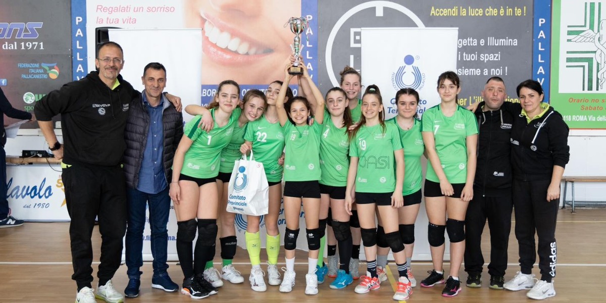 Fipav Lazio Fenice E Green Volley I Campioni Dell Under Fipav Roma